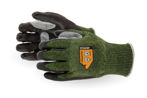 STAGFNP Superior Glove® TenActiv
13-Gauge A4 Cut Safety Glove With Foam Nitrile Palm, Leather Palm Patches And Reinforced Thumb Crotch